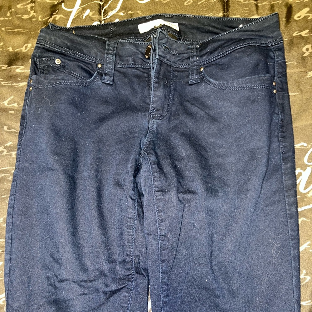 YMI, size 5 dark blue jeans